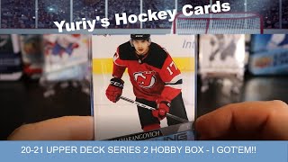 20/21 Upper Deck Series 2 - Hobby Box 2