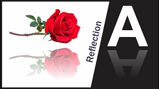 How to make text or image reflection || Coreldraw tutorial