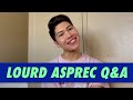 Lourd Asprec Q&amp;A