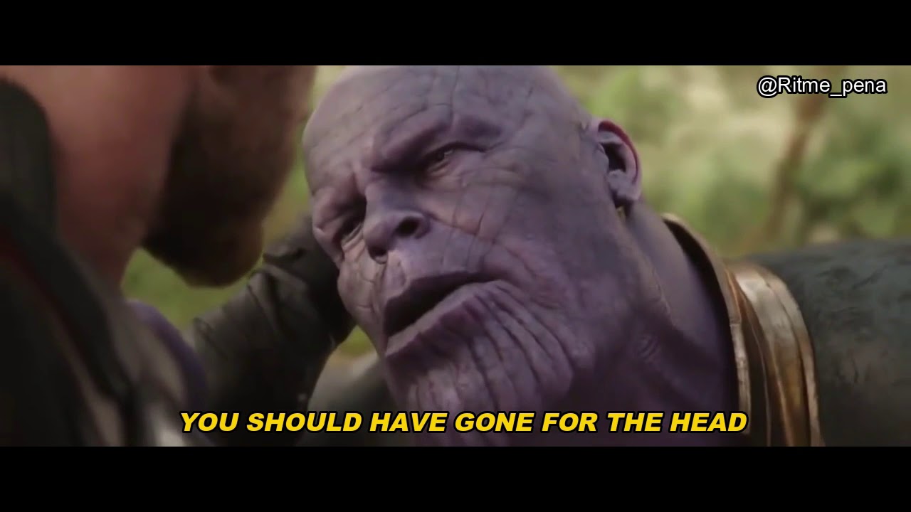 Thanos You Should Have Gone For The Head Egg Boy Meme Youtube