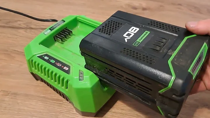 How to Fix Greenworks Battery That Stops Charging. EASY NO-TOOLS FIX!