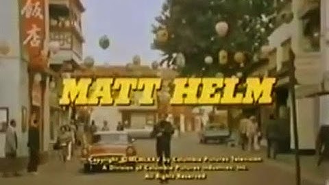 "Matt Helm" TV Intro