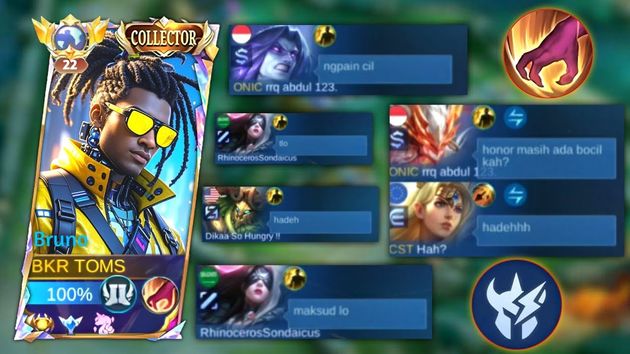 LAST PICK BRUNO HYPER DI KATAIN SATU TIM WKWK ! KITA BUKTIKAN!!