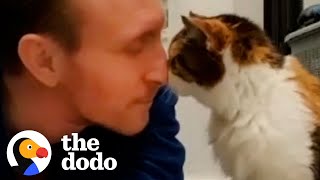 Guy And Cat Have Been Inseparable For 23 Years | The Dodo Soulmates