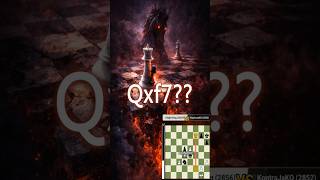 GREEDY QUEEN! 😱 2800 GM Falls into a TRAP #chessmistakes #chesshighlights #shorts #frenchdefense