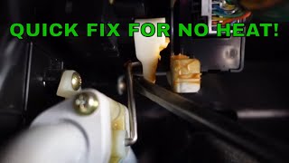 2003 Mitusbishi Galant No Heat Quick Fix - Easy Hack  #noheat #mitsubishi #galant