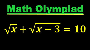 Can you Solve this? | Math Olympiad algebra problem with square root #maths #matholympiad