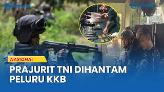 Firefight breaks out in Nabire, one TNI personnel is shot.