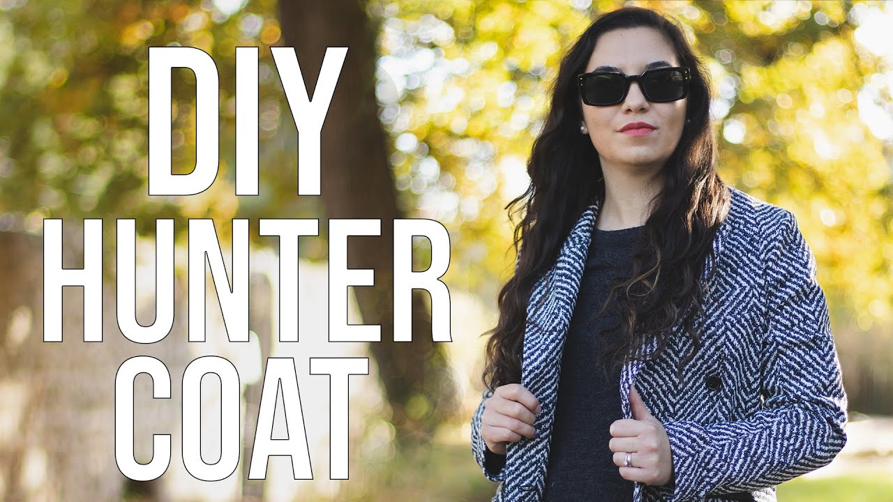 DIY COAT SEWING TUTORIAL l FIBRE MOOD HUNTER COAT PATTERN YouTube
