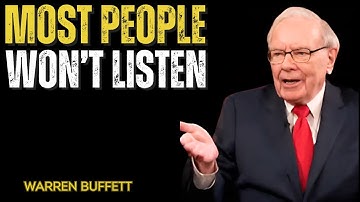 WARREN BUFFETT WAARSCHUWT JE... (EN DE MEESTE MENSEN ZULLEN NIET LUISTEREN)