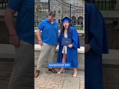 Woman Gets Everything She Could Have Dreamed Of At College Graduation