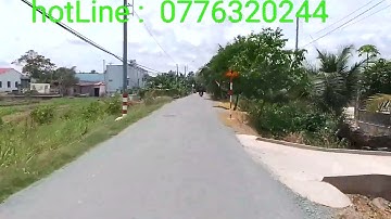 Bán Đất Thổ cư mặt tiền đường nhựa Long khánh Phước hậu 5m x 22m | BĐS cần giuộc long an