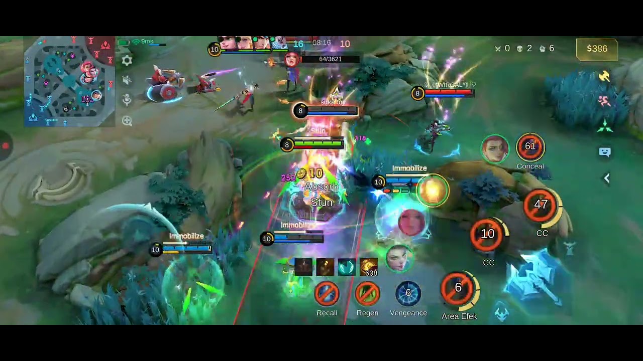 dirot emosi sampek ngajak by one || kena mental si jarot di gank mulu