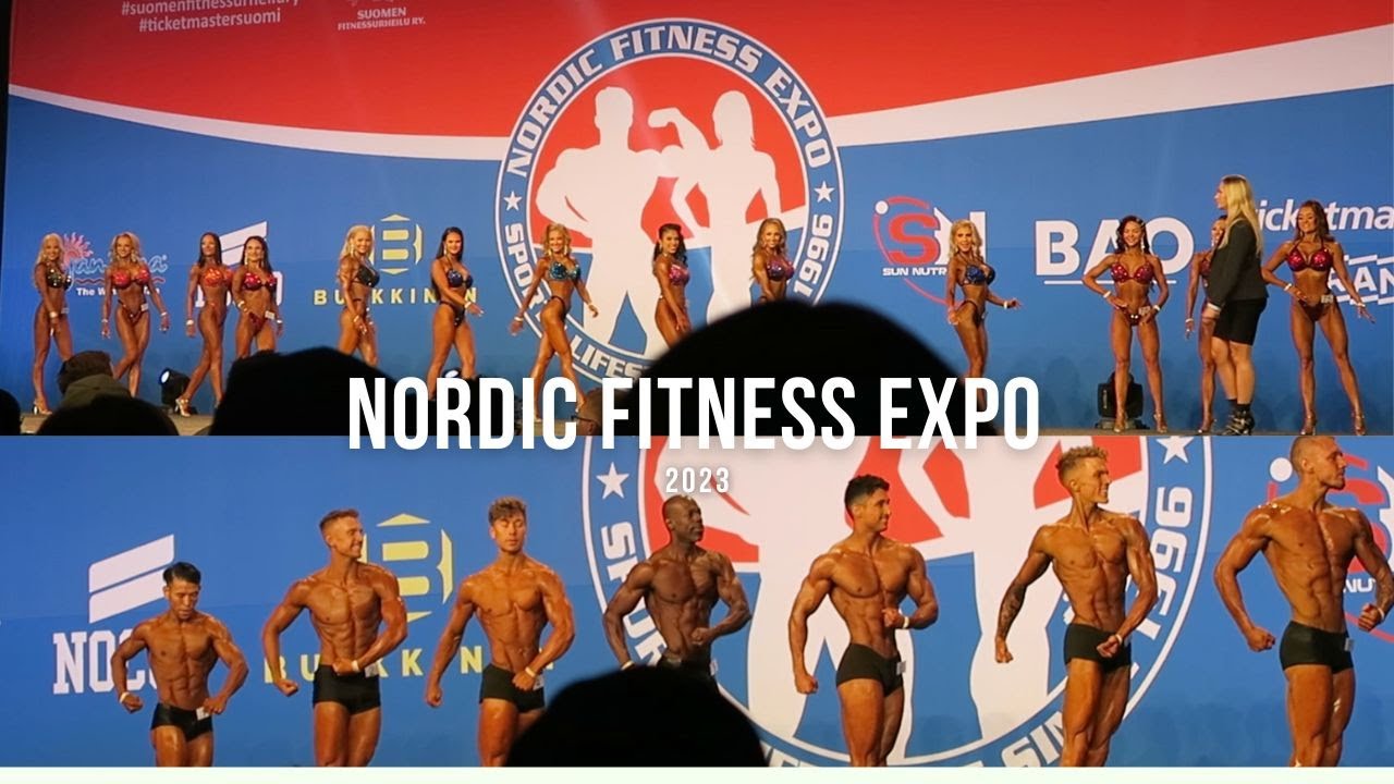 Nordic Fitness Expo 2023 vlog YouTube