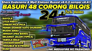 SPESIAL KANE💃 BASURI 24 NOT JANGULE BILQIS TERPANJANG! KODENAME & MP3 KLAKSON BUSSID V4.4.1