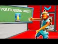 The YouTubers ONLY Deathrun! (Fortnite Creative Mode)