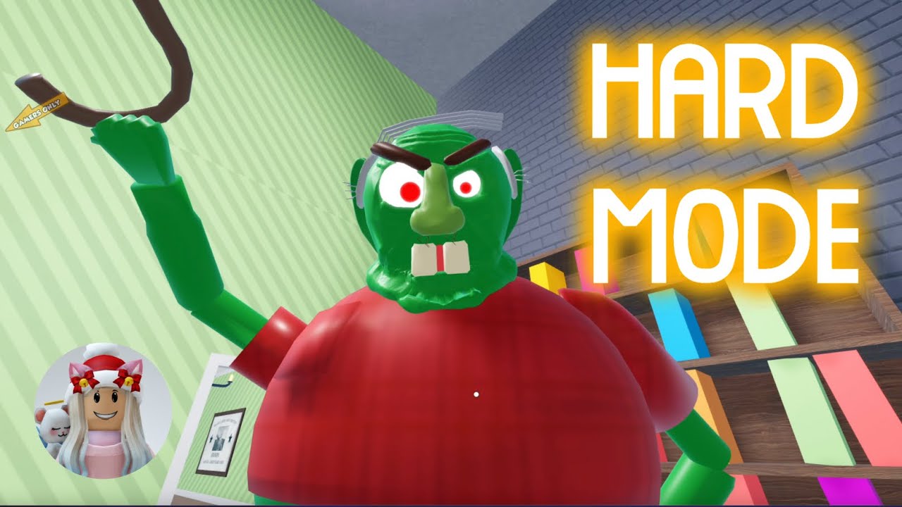 🧟 ESCAPE EVIL GRANDPA! (OBBY) Zombie Grandpa HARD MODE Roblox Gameplay Walkthrough No Death 374s