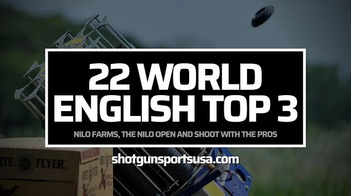 2022 World English Sporting Top 3:  George Digweed...
