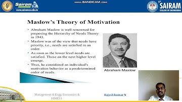 LECTURE VIDEO 7 _18ME51_ MODULE 2 _MOTIVATION THEORIES,COMMUNICATION _RAJESH KUMAR N