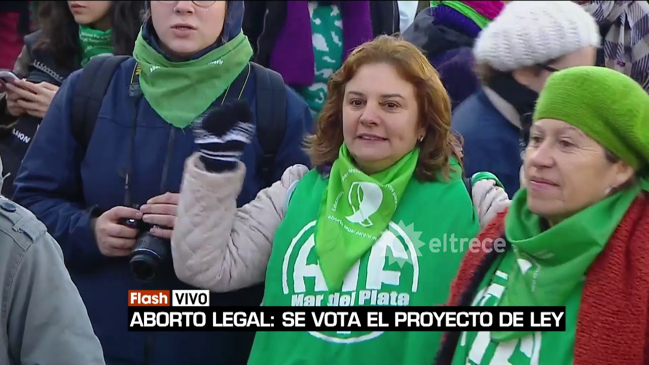 Los diputados votaron por la despenalización del aborto logrando media sanción