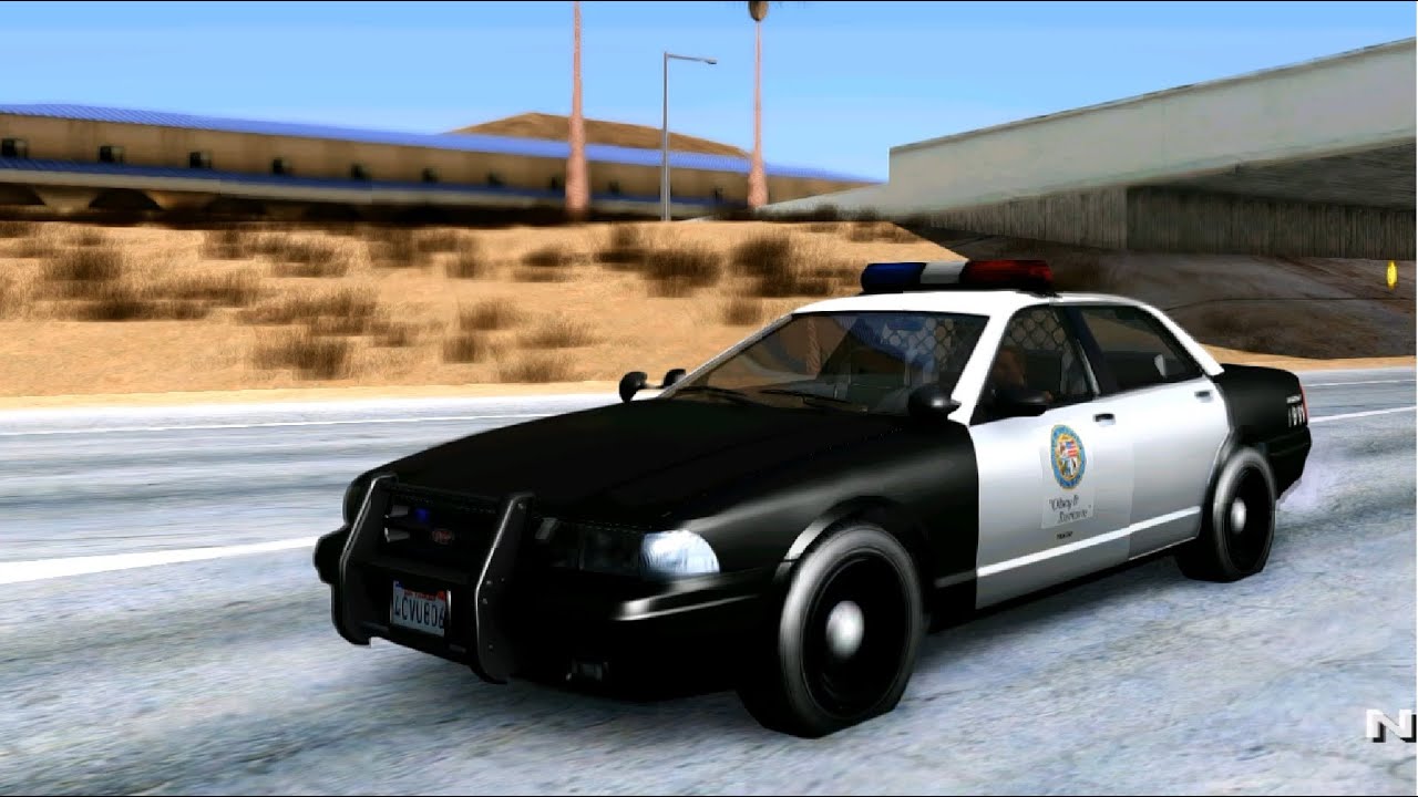 64 Gta Sa Lspd Police Car Mod  HD