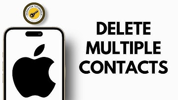 How to Delete Multiple Contacts on your iPhone