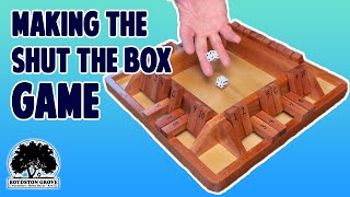 How To Make The Shut The Box Game / Woodworking Project