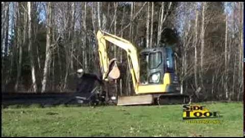 SideTool Silt Fence Installer