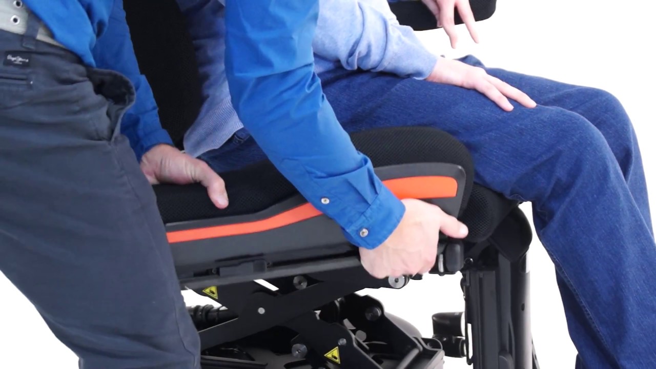 Fauteuil Roulant Electrique Q700 M Sedeo Ergo – Cales cuisses escamotables et amovibles