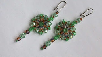 How To Make Beautiful Earrings From Beads - DIY Crafts Tutorial - Guidecentral