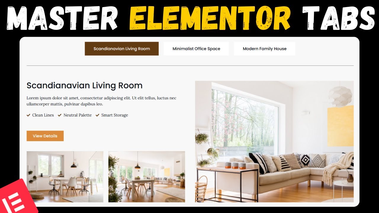 2026 ELEMENTOR TABS Masterclass | Create a Modern Responsive Layout ...