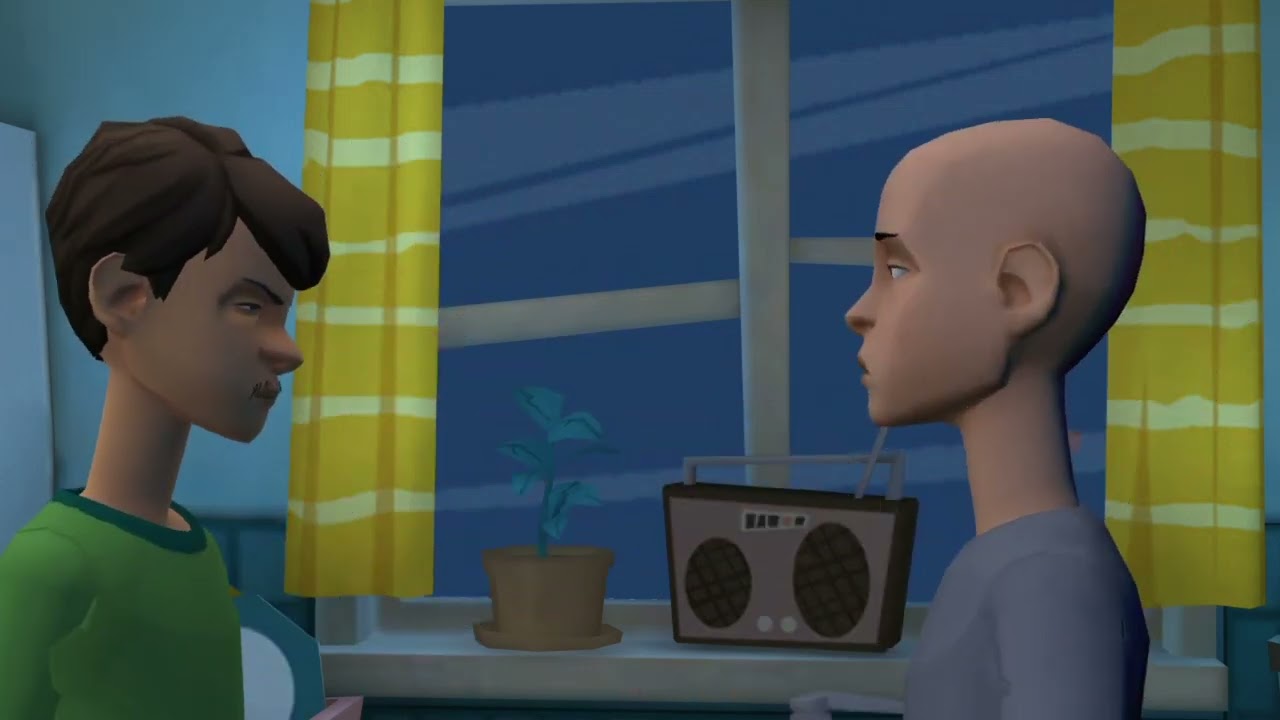 Classic Caillou ding dong ditches/Grounded S2 EP11