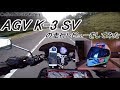 【CHR モトブログ動画    #17】AGVヘルメットのレビューっぽいことしてみた！