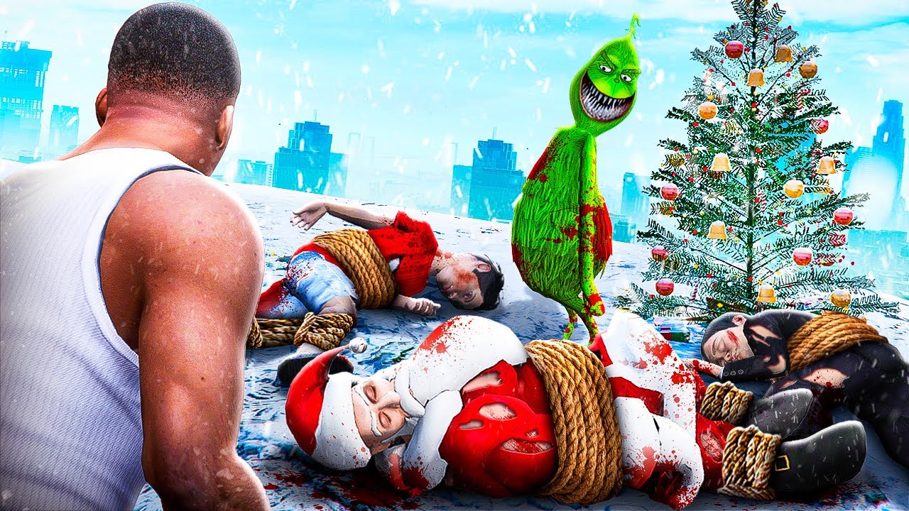 The GRINCH Returns To GTA 5 But He's MUCH WORSE (Mods)