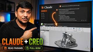 Claude AI + Creo Parametric: The First Working MCP Integration (Step-by-Step Tutorial)