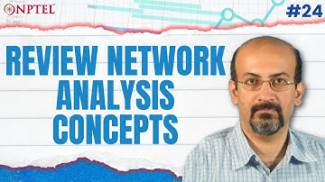 #24 Review Network Analysis | Concepts, Apply Network Analysis to Two-Span Bridge (Cont.,)