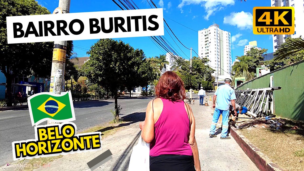 Andando no Buritis Belo Horizonte, Brasil・[4K] 2021 YouTube