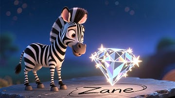 Baby Zebra Learns Shapes 🦓🔺 Fun Shapes Song for Kids | Toddler Learning Rhyme