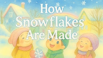 How Snowflakes Are Made | Science for Kids | Curiously Kids