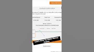 Binary.com rise/fall strategy | tick trading |100%win #shorts