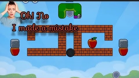 Oh ! No, I made a mistake in Apple 🍎 Worm Level-97 #appleworm