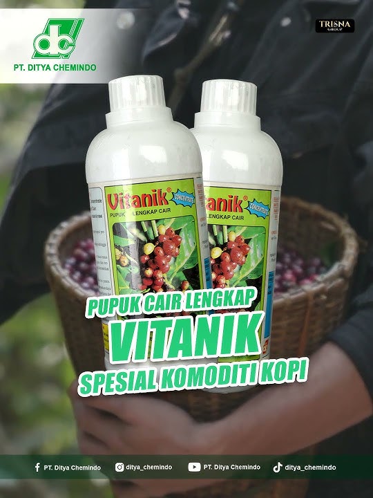Vitanik pupuk cair lengkap spesial komoditi kopi #pertanian