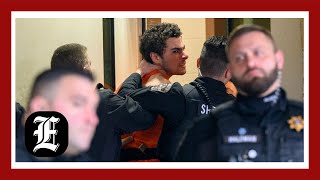 Luigi Mangione screams to press before extradition hearing in Pennsylvania