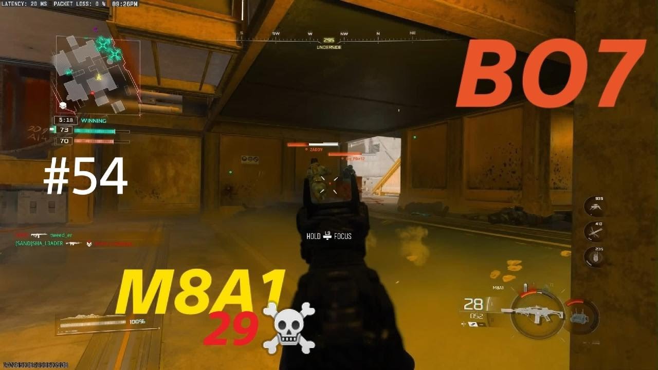 Call of Duty BO7- M8A1 gameplay on FLAGSHIP (No Commentary)