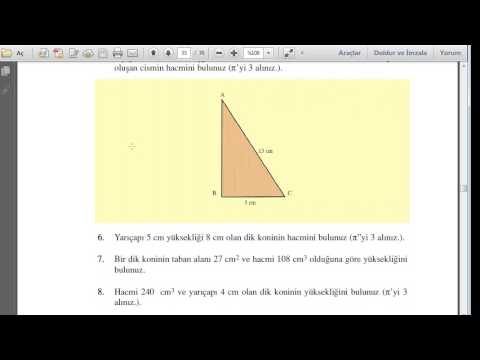 TEOG GEOMETRİK CİSİMLERİN ALANI VE HACMİ KONU ANLATIMI -5