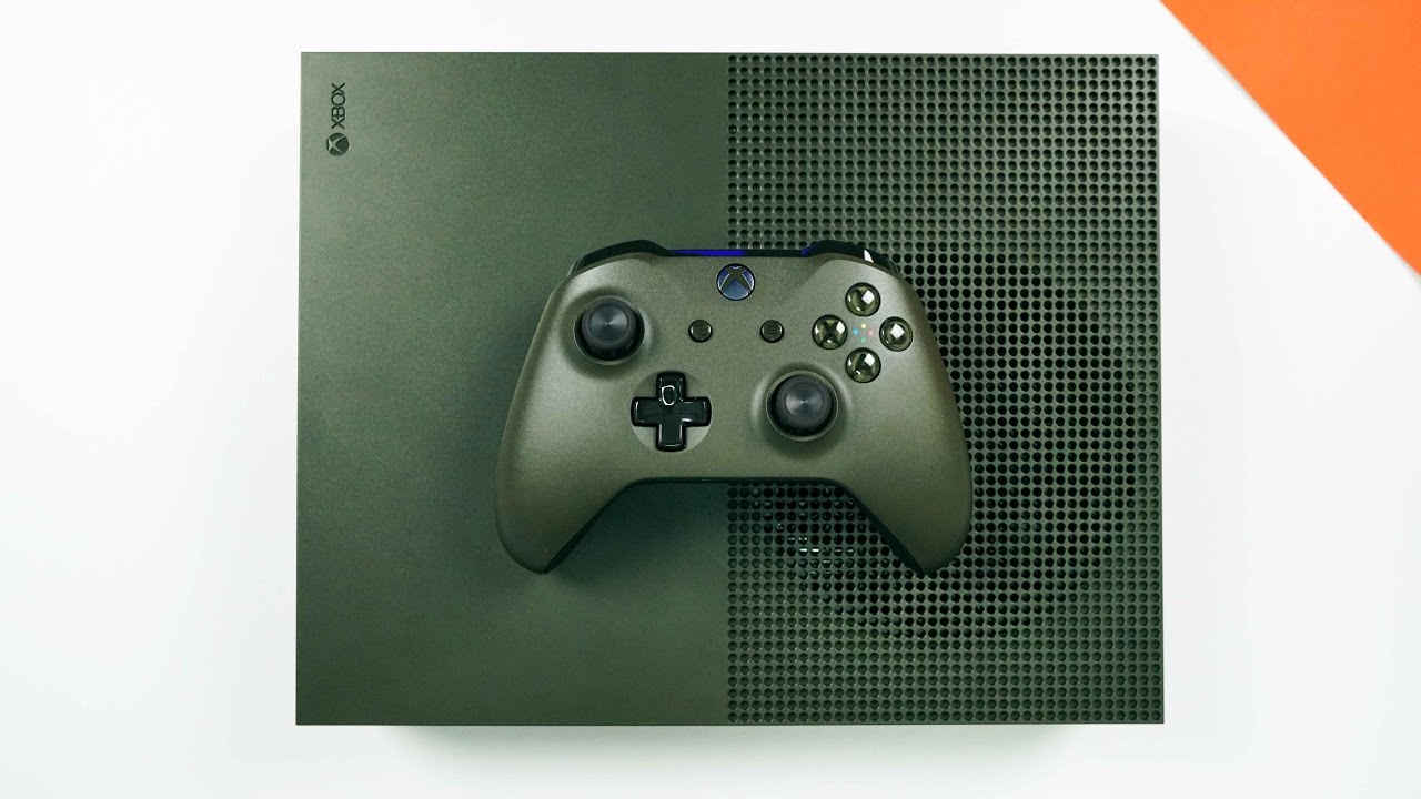 An ARMY Xbox One S? - Battlefield 1 Xbox One S UNBOXING - YouTube