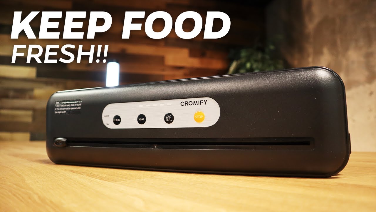 I Vacuum Sealed My CoWorkers STUFF! Cromify Vacuum Sealer Review