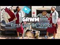 GRWM: FIRST DAY OF SCHOOL 2018 (PREGNANT STUDENT)