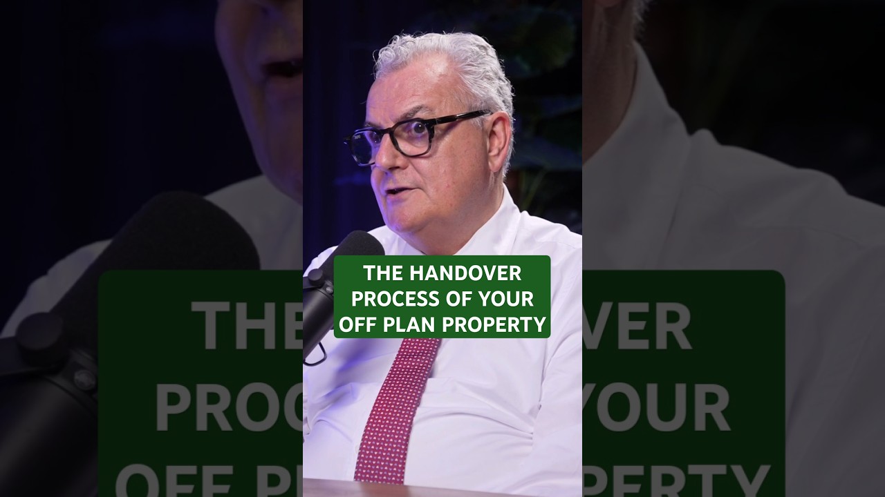 DUBAI OFF PLAN PROPERTY - The Handover Process