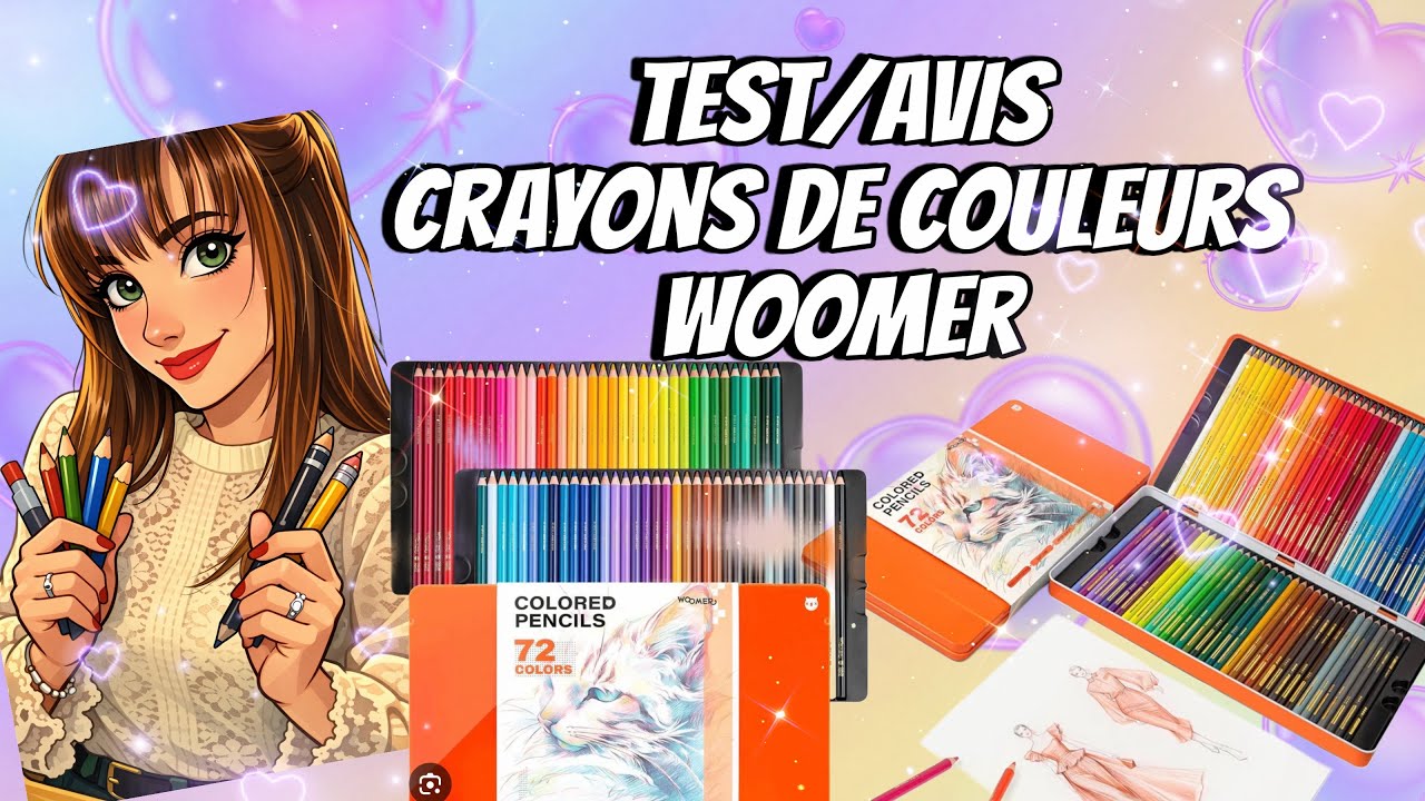 Test/Avis : crayons de couleurs Woomer - Je suis choquée !! 😱 